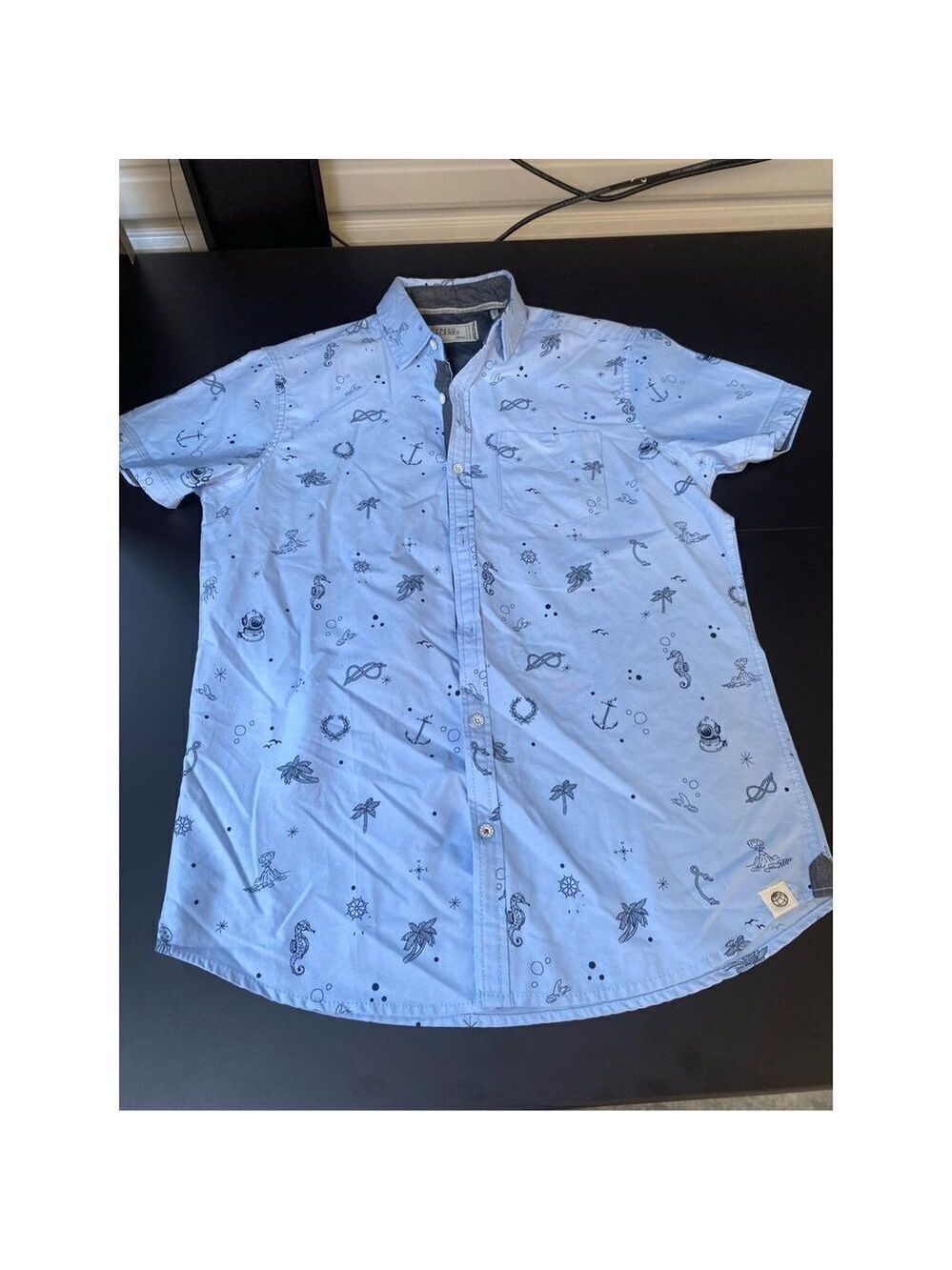 Free Planet button down shirt